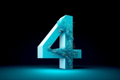 Numerologie verstehen - die Kraft der Zahl VIER Foto: © tanitost.jpeg @ AdobeStock